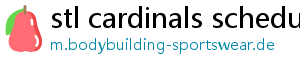 stl cardinals schedule